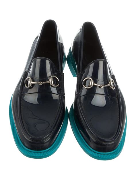 gucci men's rubber shoes|Gucci rubber heels.